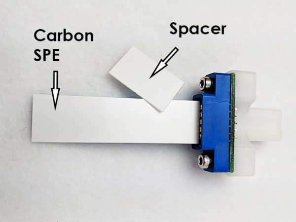 PE spacer is used when mounting carbon SPE into grip mount