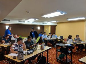 Training with international distributors on electrochemical impedance spectroscopy (EIS) using WaveDriver 200 bipotentiostat