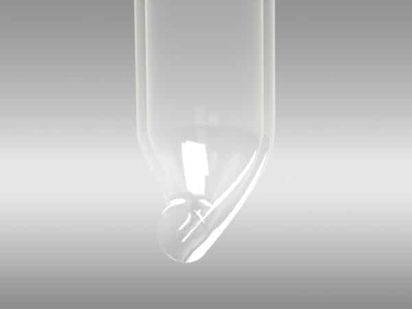 Standard Size Reference Electrode Luggin Tube for Standard Volume Cells (Tube Only) - Image 3