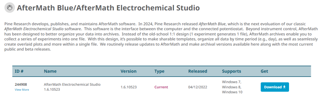 AfterMath Blue Downloads Page