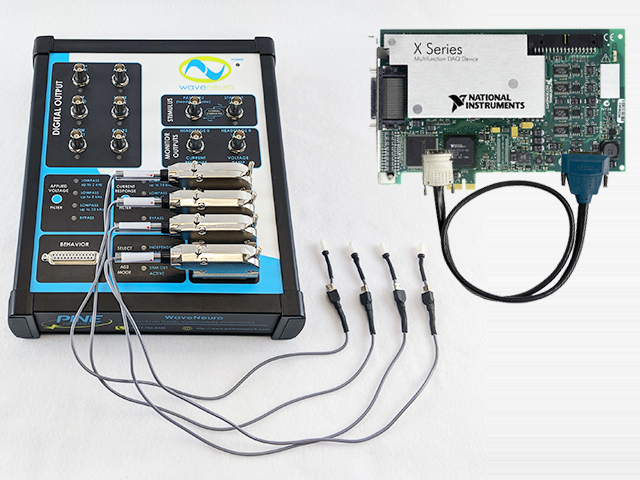 WaveNeuro Four Multichannel FSCV Potentiostat Plus Bundle