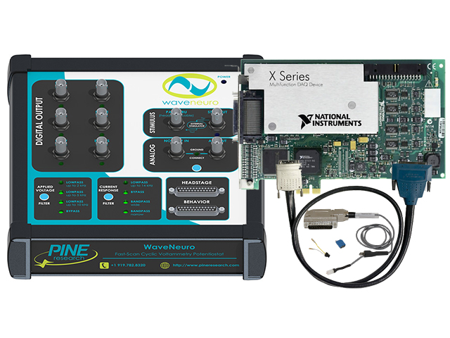 WaveNeuro One FSCV Potentiostat Plus Bundle