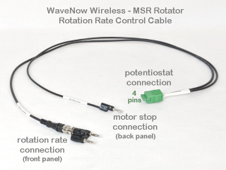 MSR Rotation Rate Control Cable for WaveNow Wireless (RRTPE50-T)