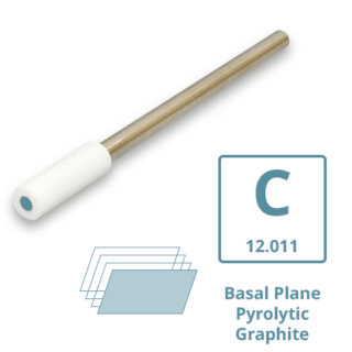 E1E Series Stationary Working Electrode, Basal Plane Pyrolytic Graphite (GB)