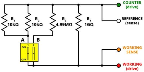 AB01DUM8: WavePico Wireless Dummy Cell Circuit Schematic